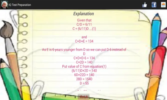 IQ Test Preparation android App screenshot 4